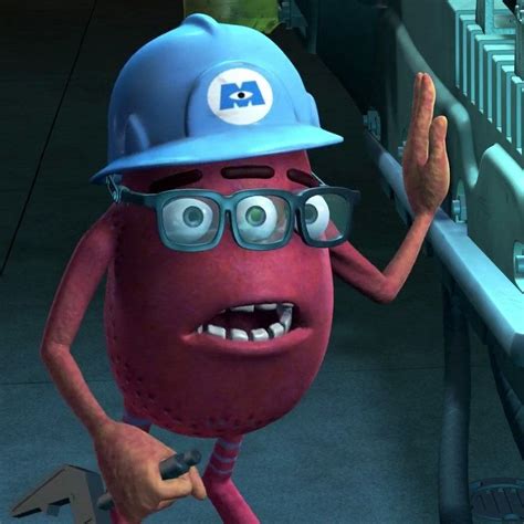 monsters inc character with glasses|monsters inc guy with glasses.